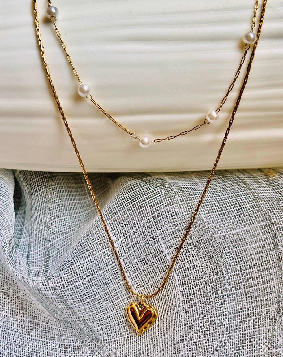 Collier Double Chaîne