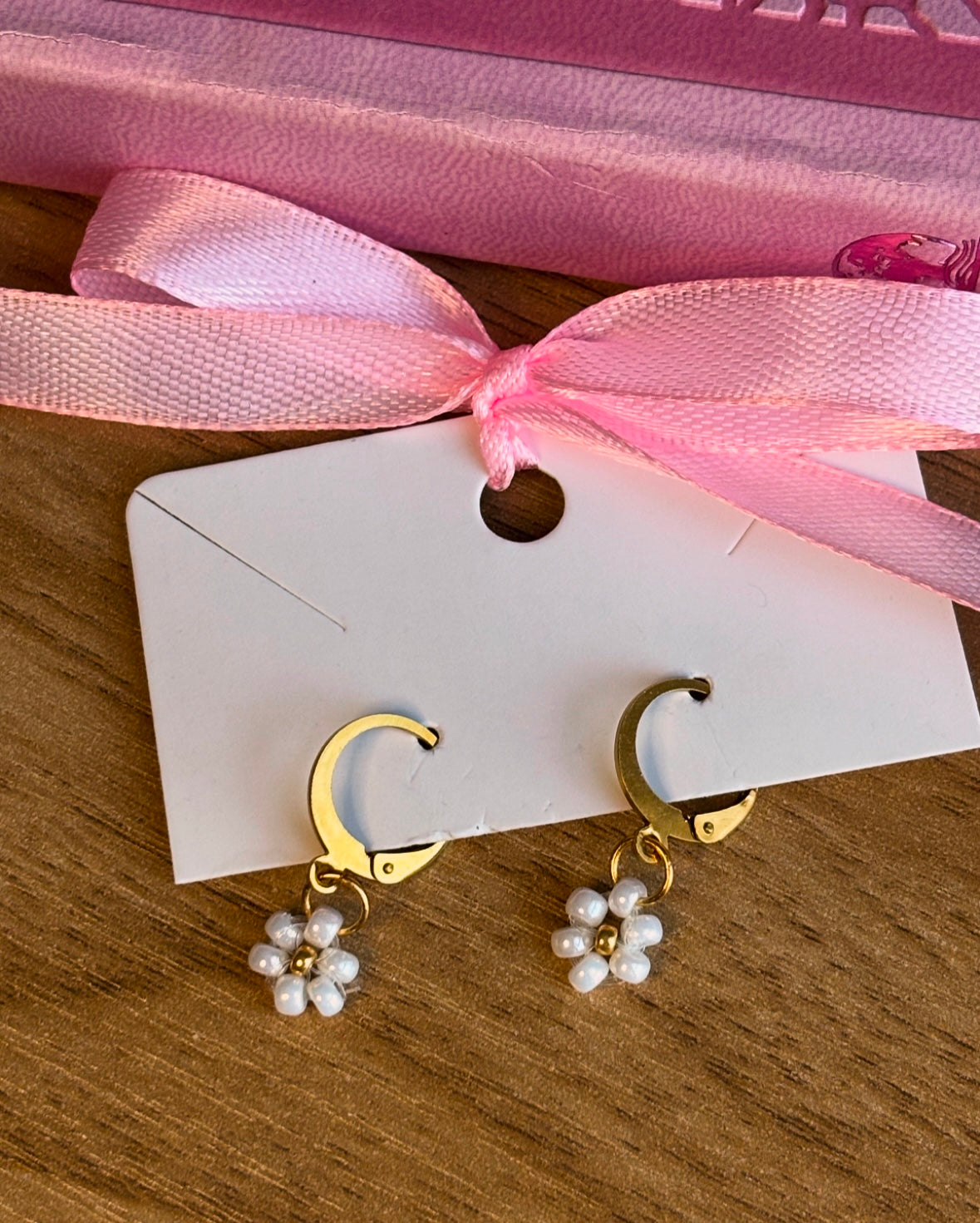 Boucle d’oreilles fleurs