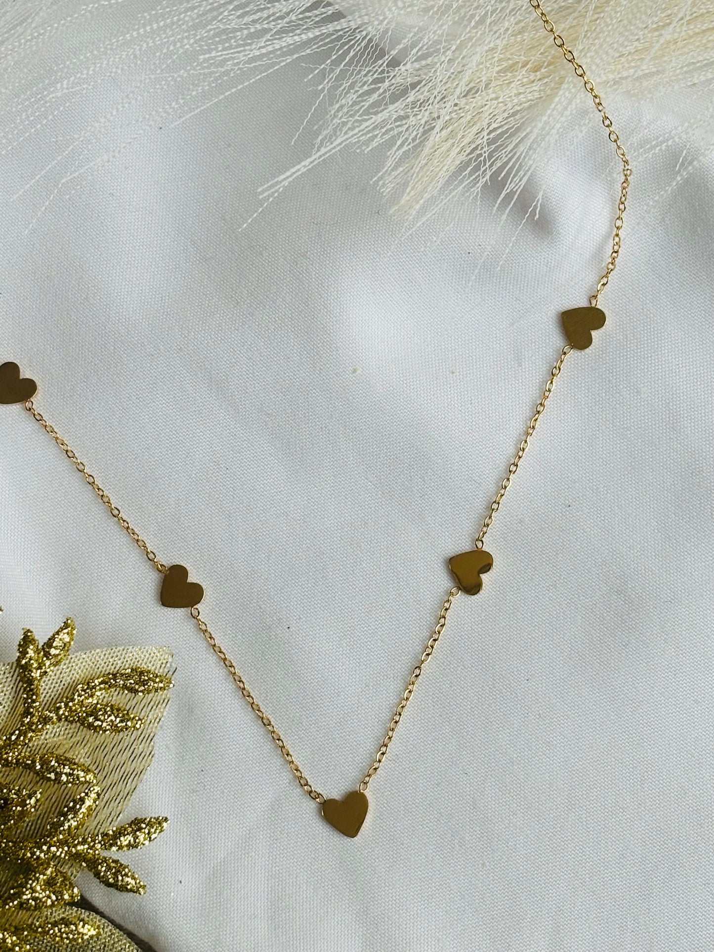 Collier multiples cœurs