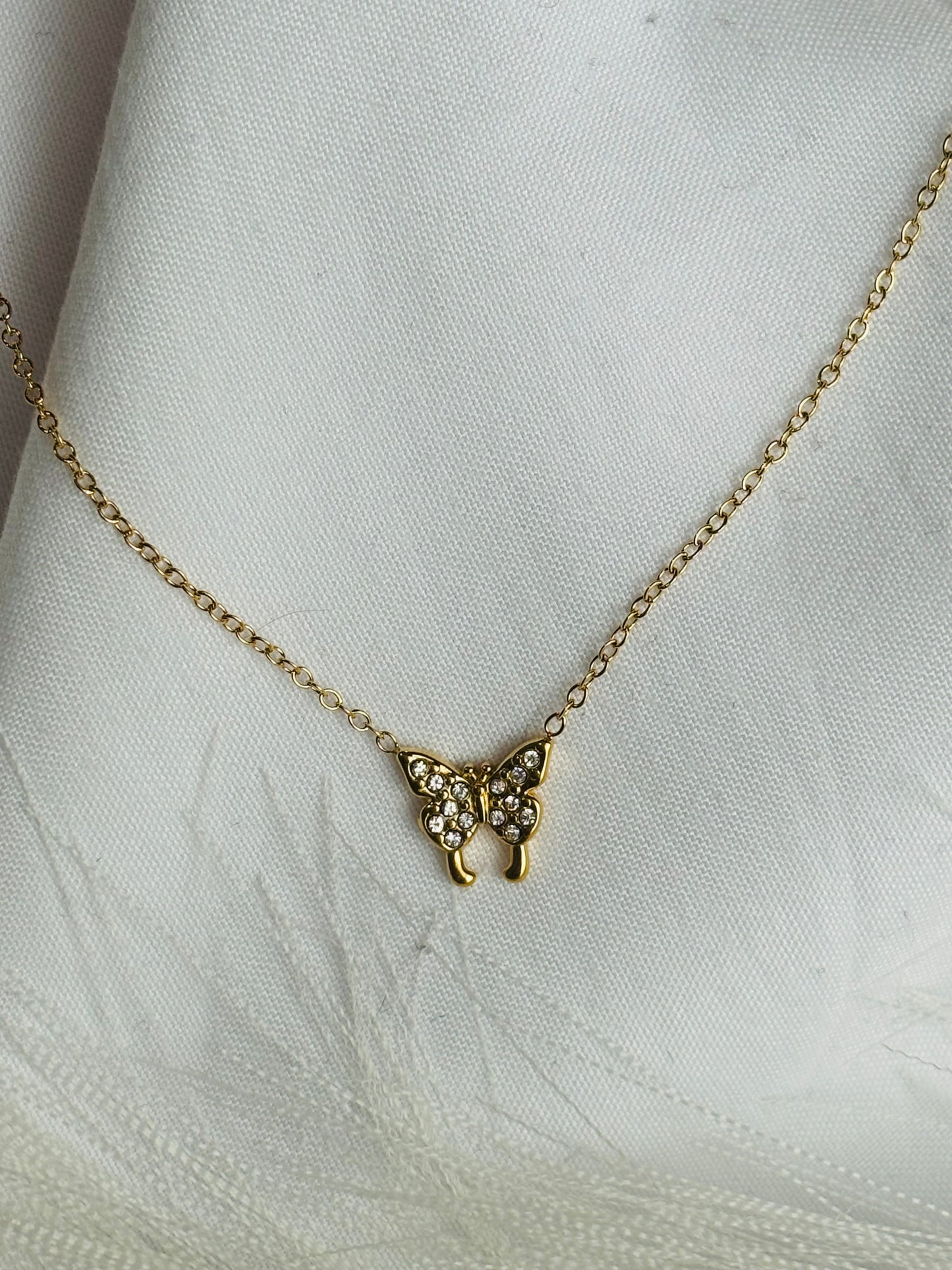 Collier papillon