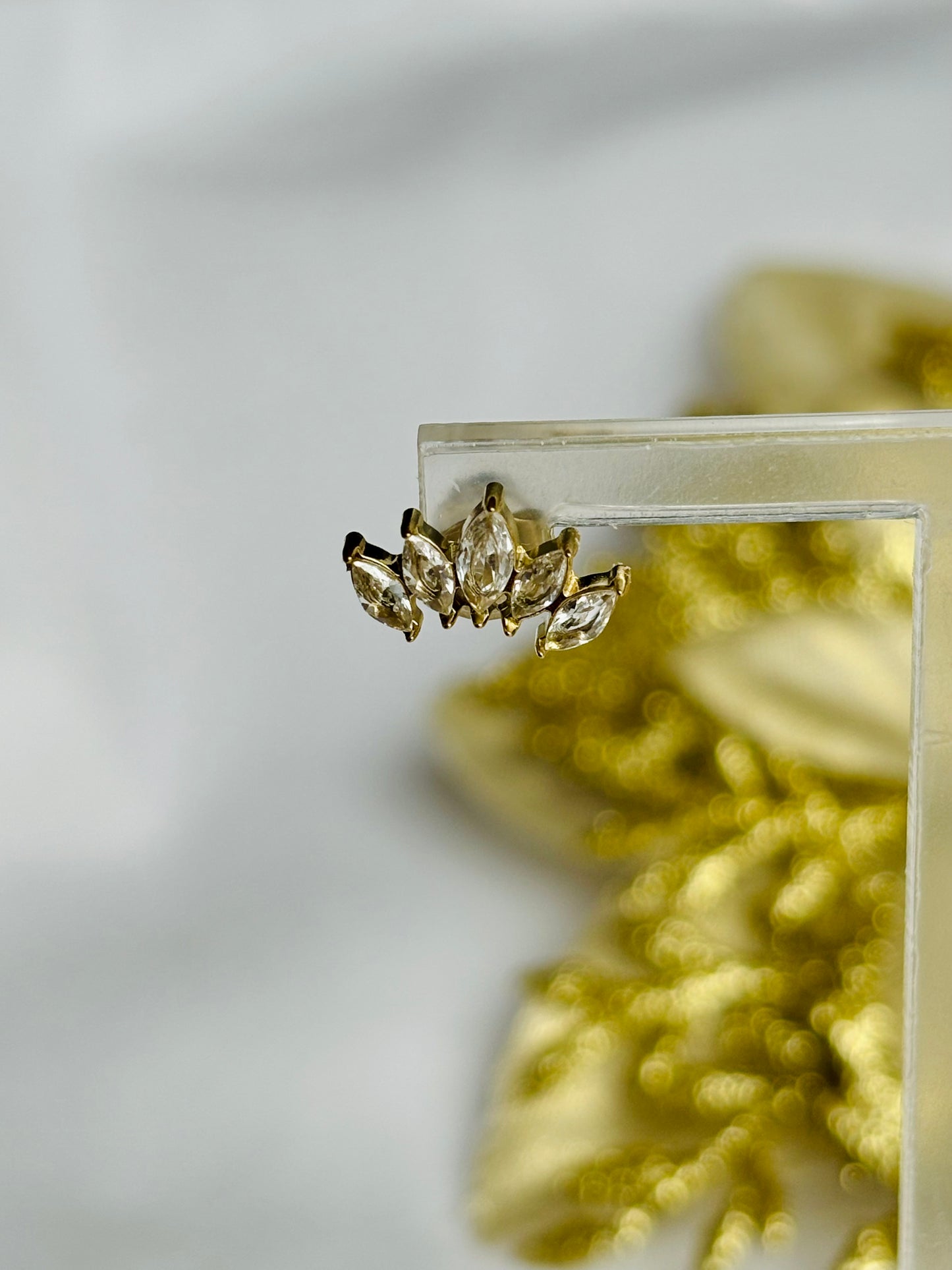 Boucles d’oreilles couronne