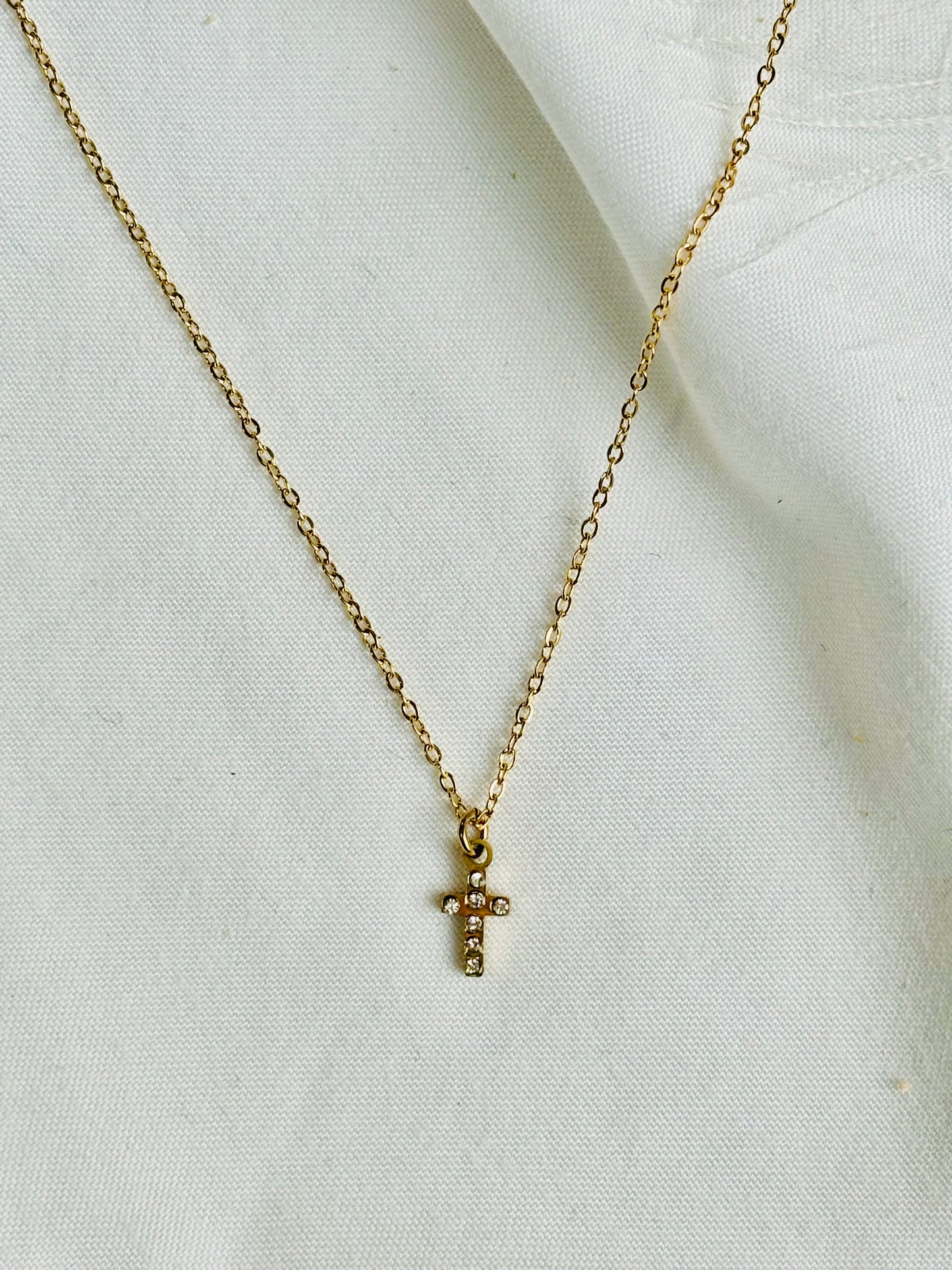 Collier croix