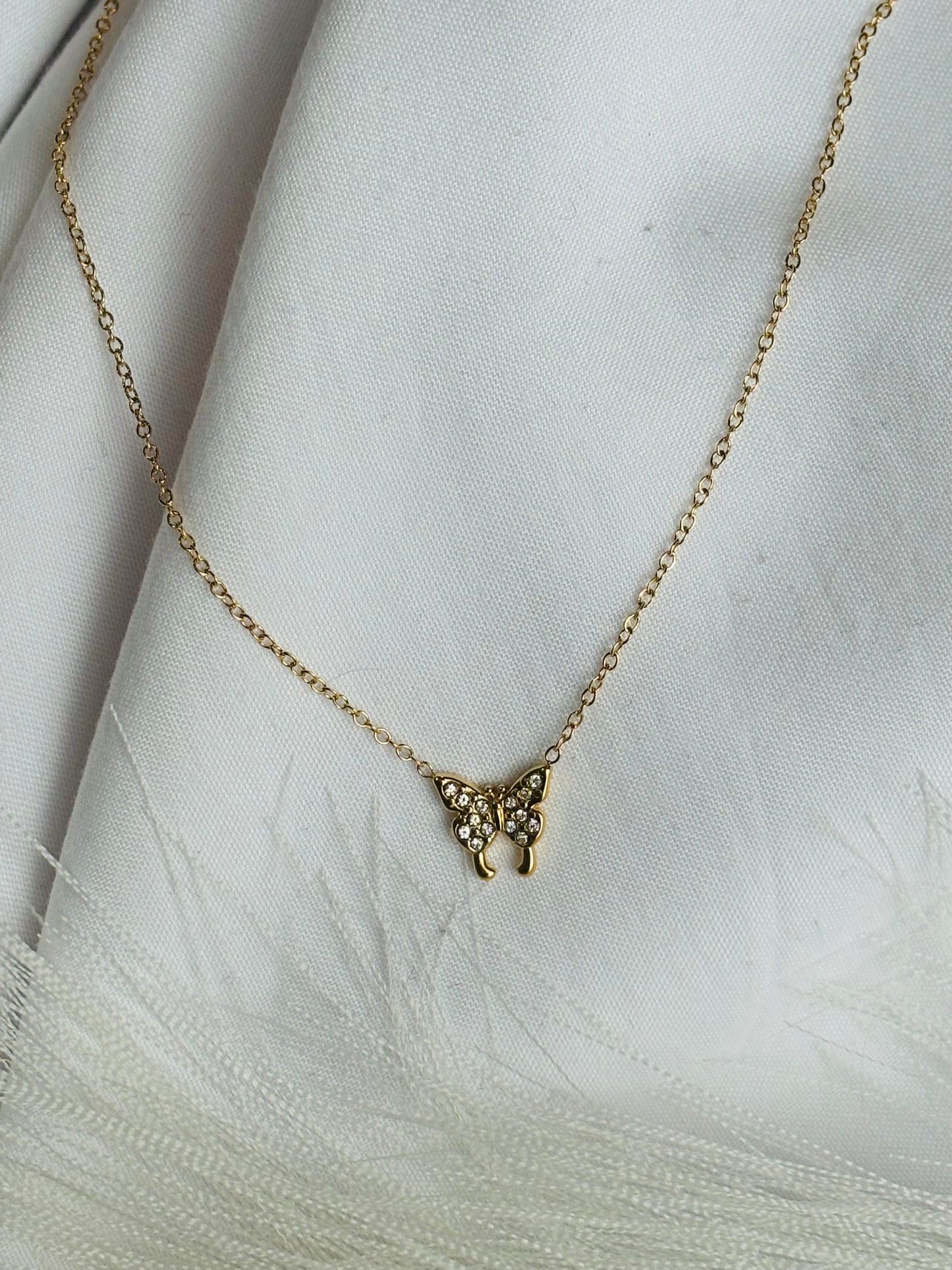 Butterfly necklace