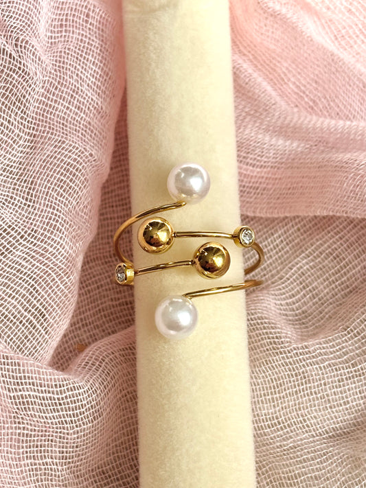 Bague ajustable multilignes