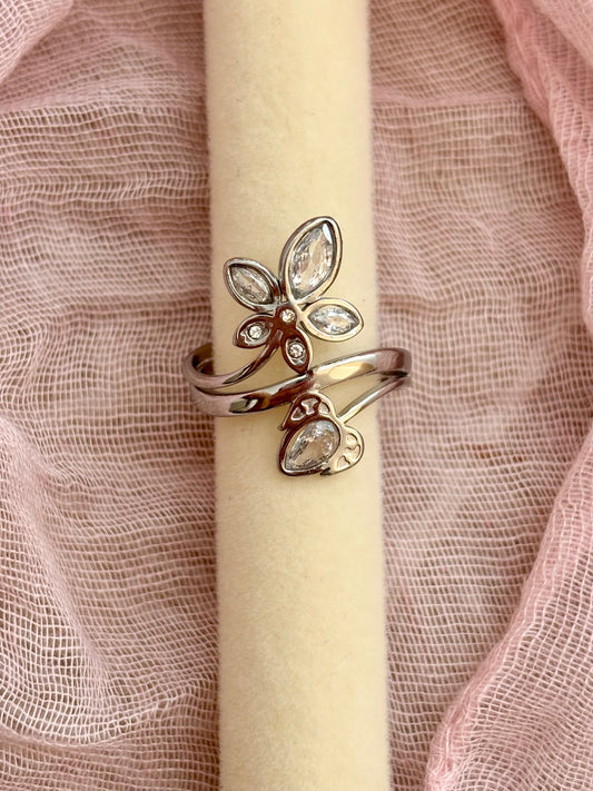 Bague fleurs