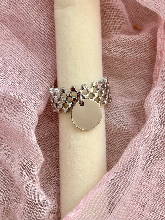 Bague avec pendentif